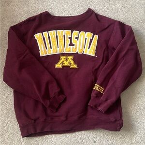 Women’s size M Gophers Crewneck